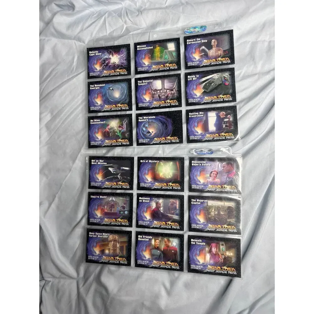 Star-trek cards lot of  18